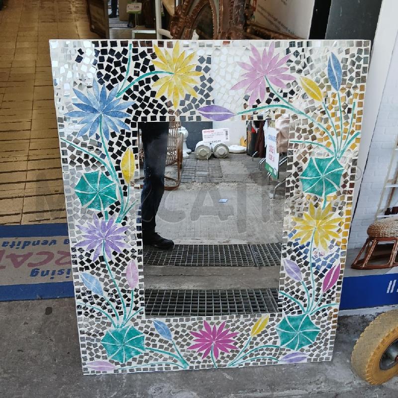 SPECCHIO RETT.MOSAICO COLORATO | Mercatino dell'Usato Roma garbatella 1