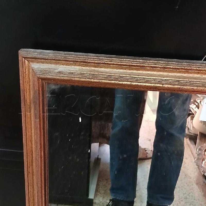 SPECCHIO RETTANGOLARE CORNICE DORATA | Mercatino dell'Usato Roma garbatella 2