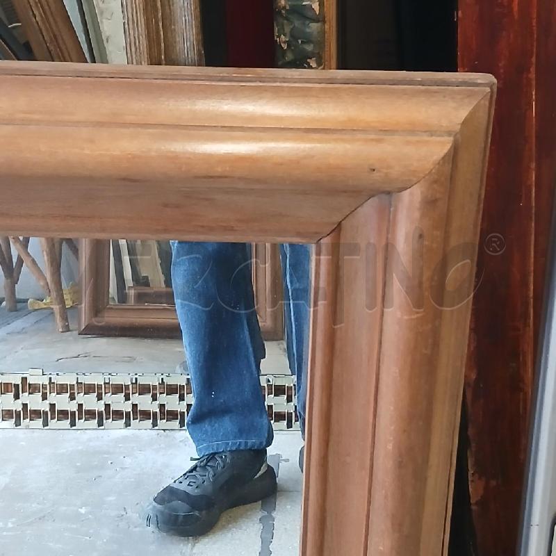 SPECCHIO RETTANGOLARE CORNICE LEGNO  | Mercatino dell'Usato Roma garbatella 2