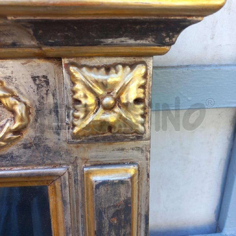 SPECCHIO RETT MOLATO C/ARGENT DORATA | Mercatino dell'Usato Roma garbatella 2