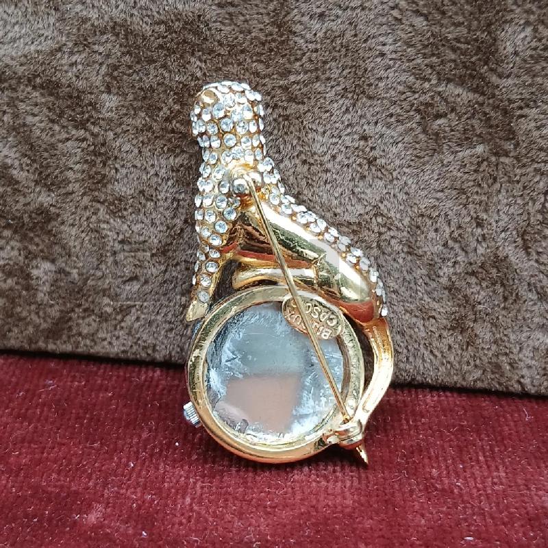 SPILLA CASCIO ANIMALE STRASS OROLOGIO | Mercatino dell'Usato Roma garbatella 3