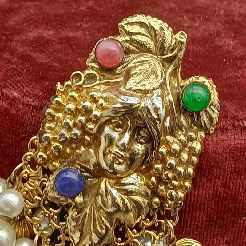 SPILLA DOR VOLTO COLORATA  | Mercatino dell'Usato Roma garbatella 2