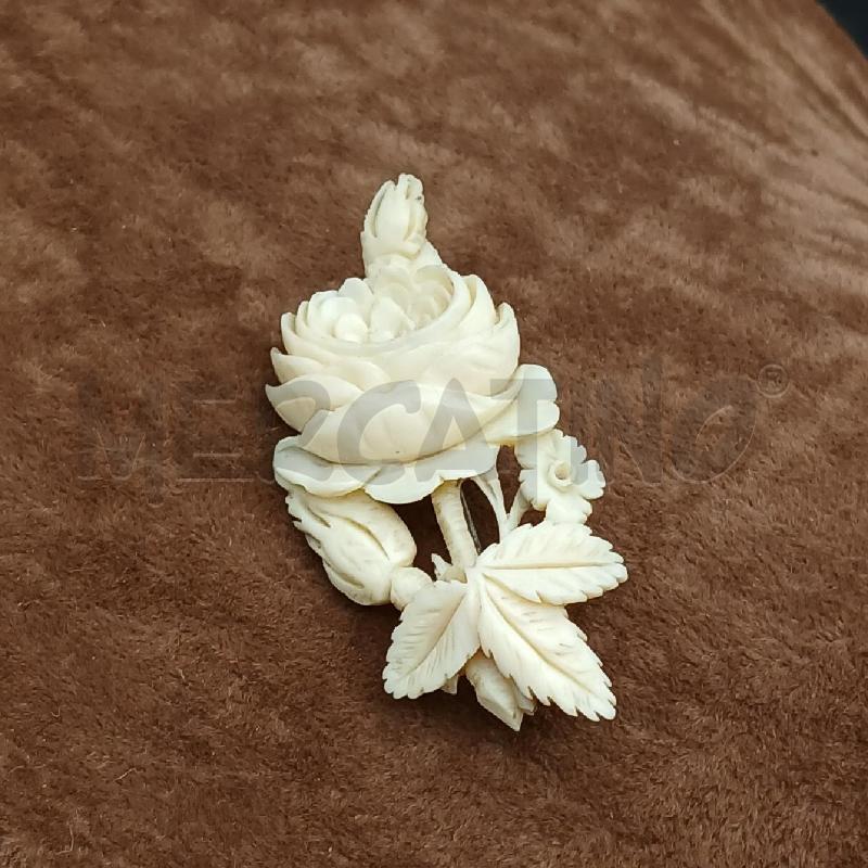 SPILLA ROSE BEIGE | Mercatino dell'Usato Roma garbatella 1