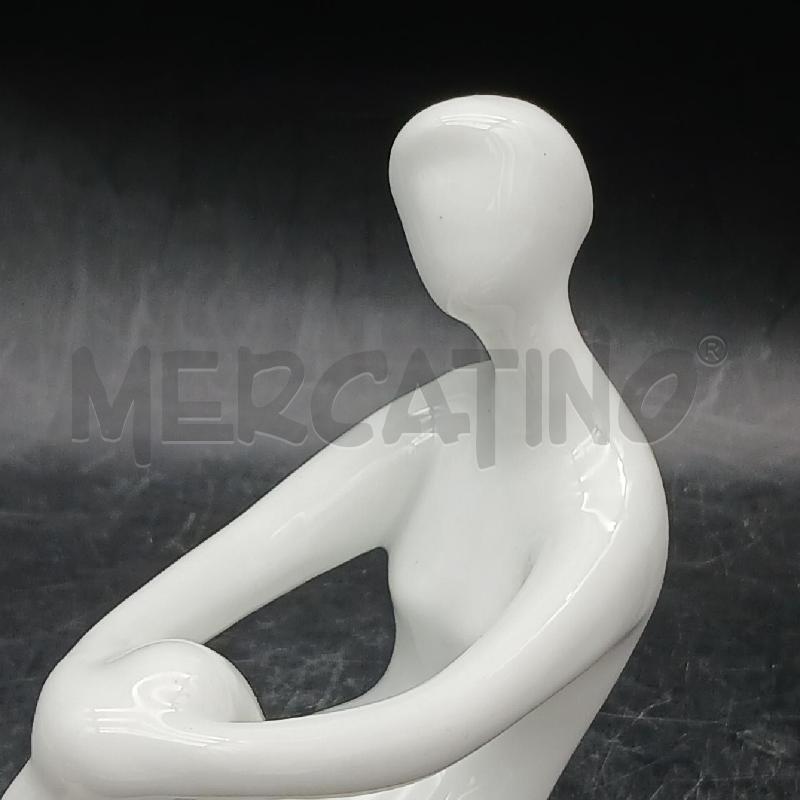 STATUA ROYAL DUX BIANCA DONNA SEDUTA | Mercatino dell'Usato Roma garbatella 3
