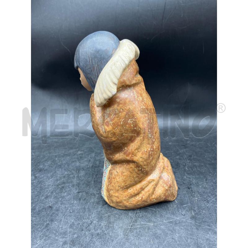 STATUETTA LLADRÒ ESCHIMESE | Mercatino dell'Usato Roma garbatella 2