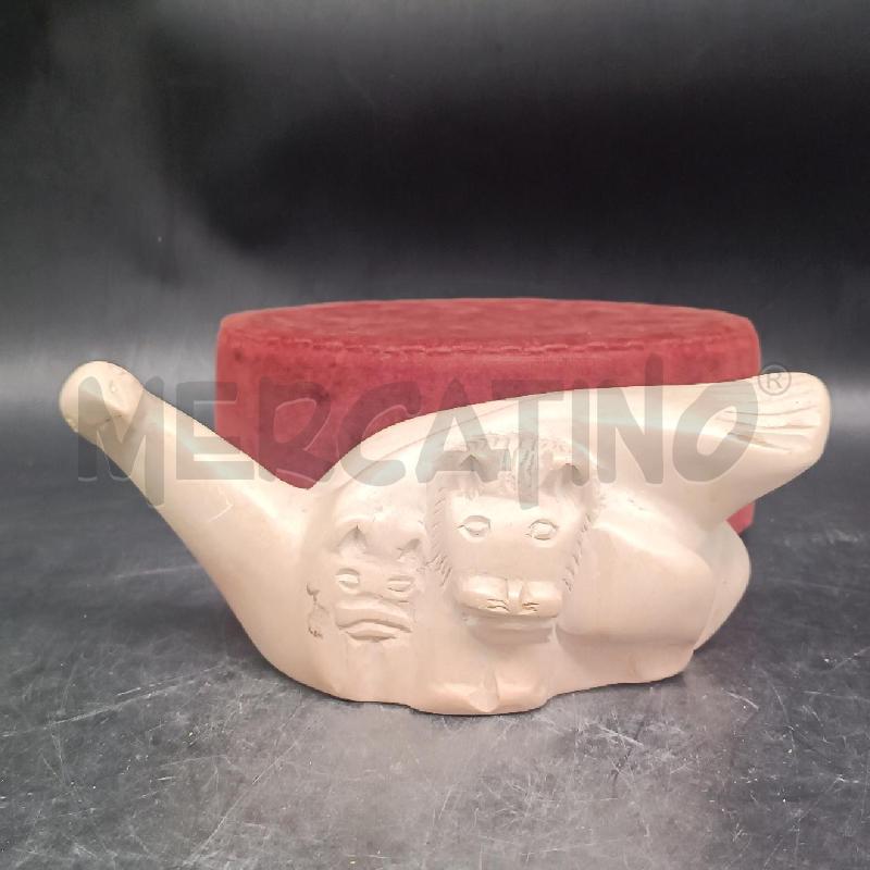 STATUETTA PIETRA COLOMBA E ANIMALI | Mercatino dell'Usato Roma garbatella 1