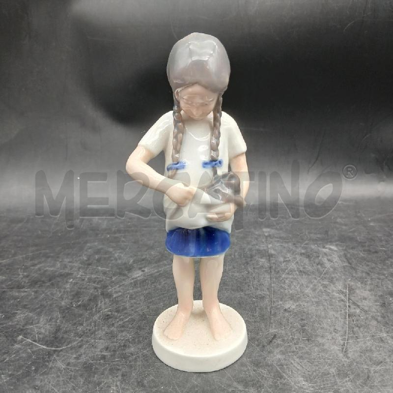 STATUINA BIMBA CONIGLIO ROYAL COPENHAGEN | Mercatino dell'Usato Roma garbatella 1