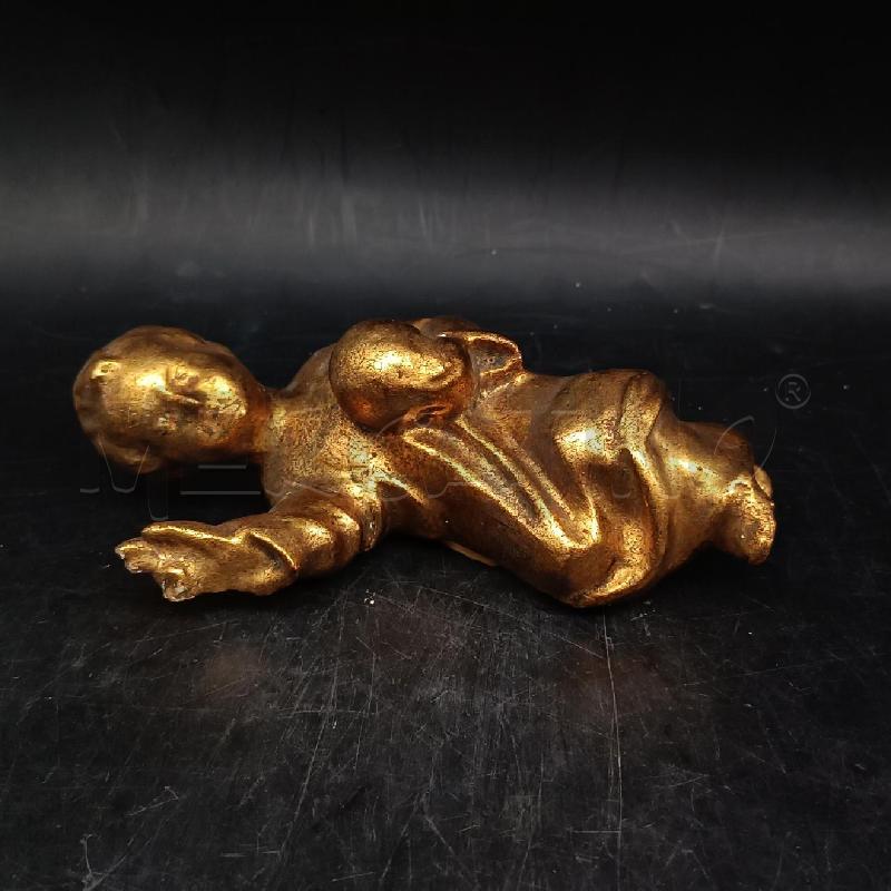 STATUINA DORATA INCOLLATA | Mercatino dell'Usato Roma garbatella 1