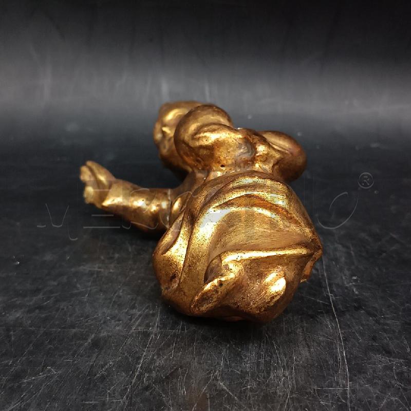 STATUINA DORATA INCOLLATA | Mercatino dell'Usato Roma garbatella 2