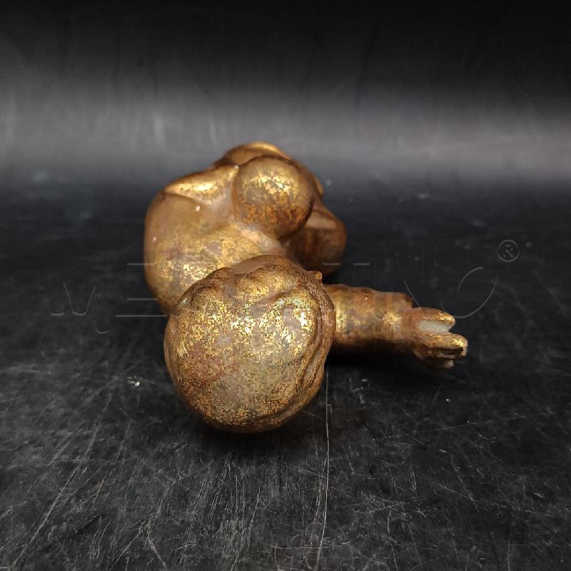 STATUINA DORATA INCOLLATA | Mercatino dell'Usato Roma garbatella 4