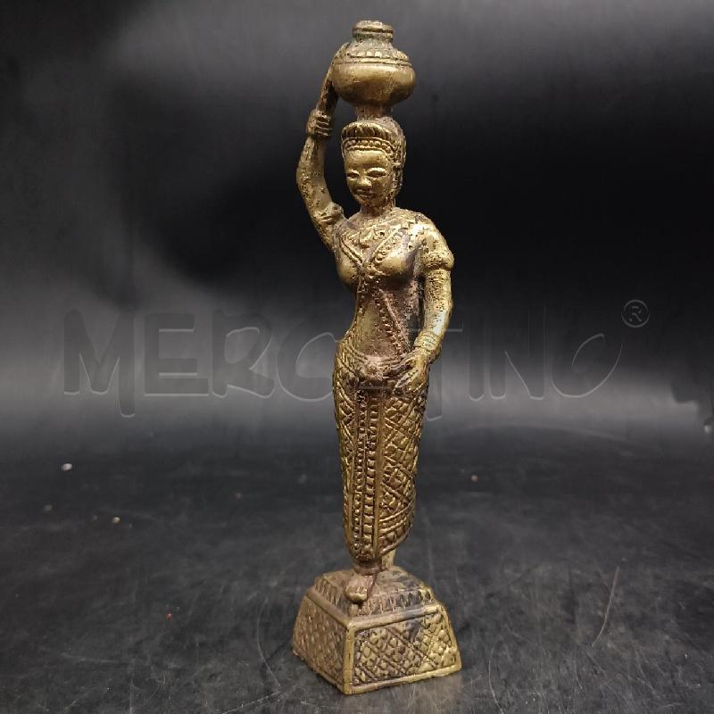 STATUINA MET DORATO ETNCIA | Mercatino dell'Usato Roma garbatella 2