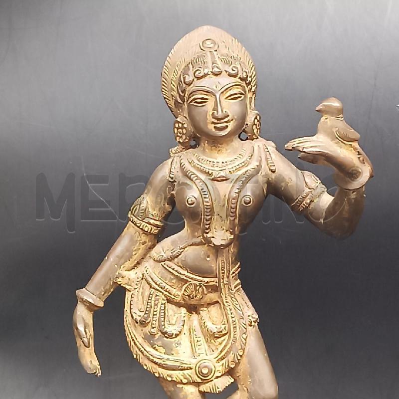 STATUINA ORIENTALE BRONZO | Mercatino dell'Usato Roma garbatella 2
