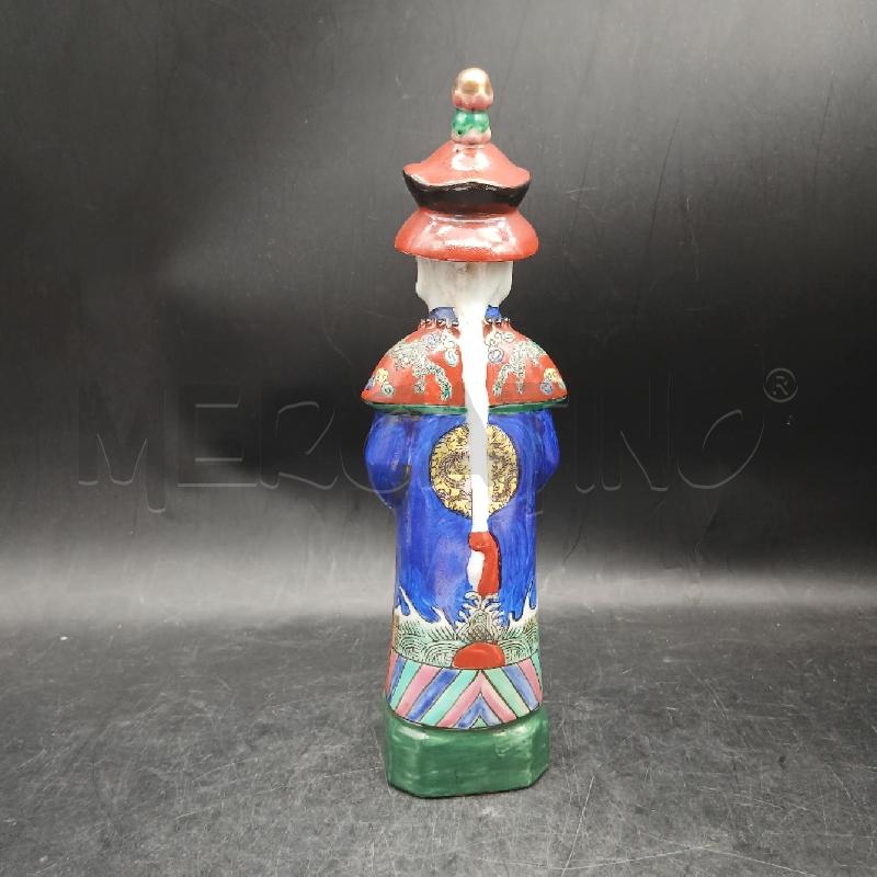 STATUINA ORIENTALE CAPPELLO ROSSO | Mercatino dell'Usato Roma garbatella 3