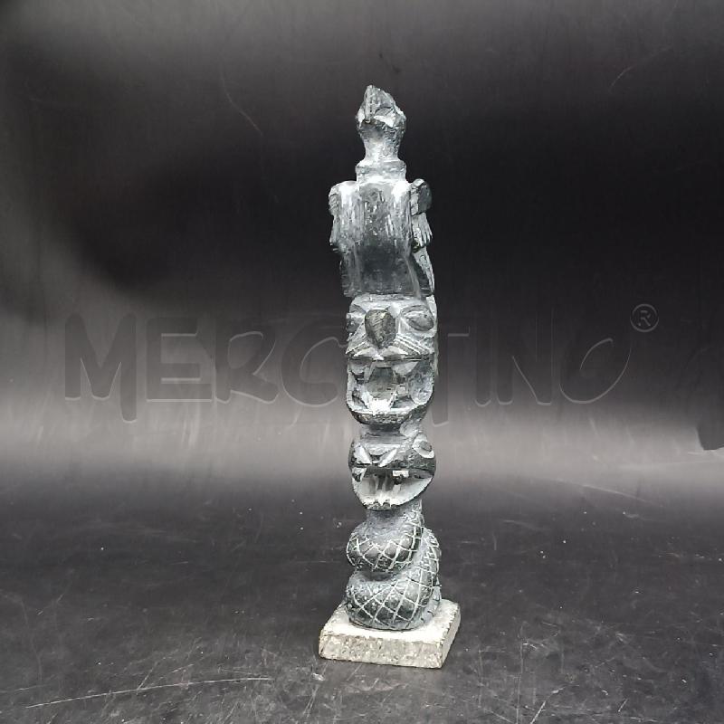 STATUINA TOTEM PIETRA | Mercatino dell'Usato Roma garbatella 2