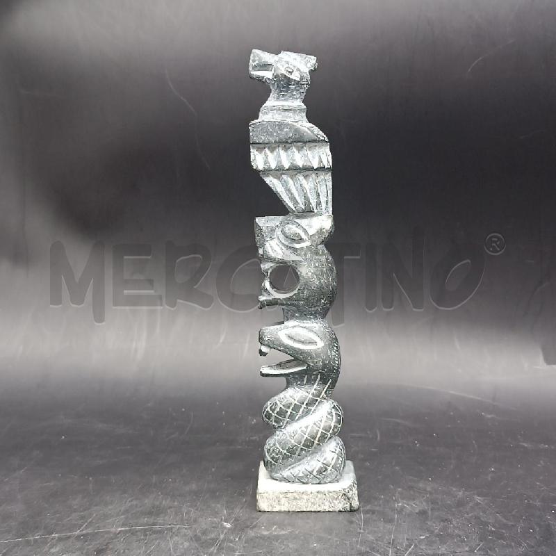 STATUINA TOTEM PIETRA | Mercatino dell'Usato Roma garbatella 3