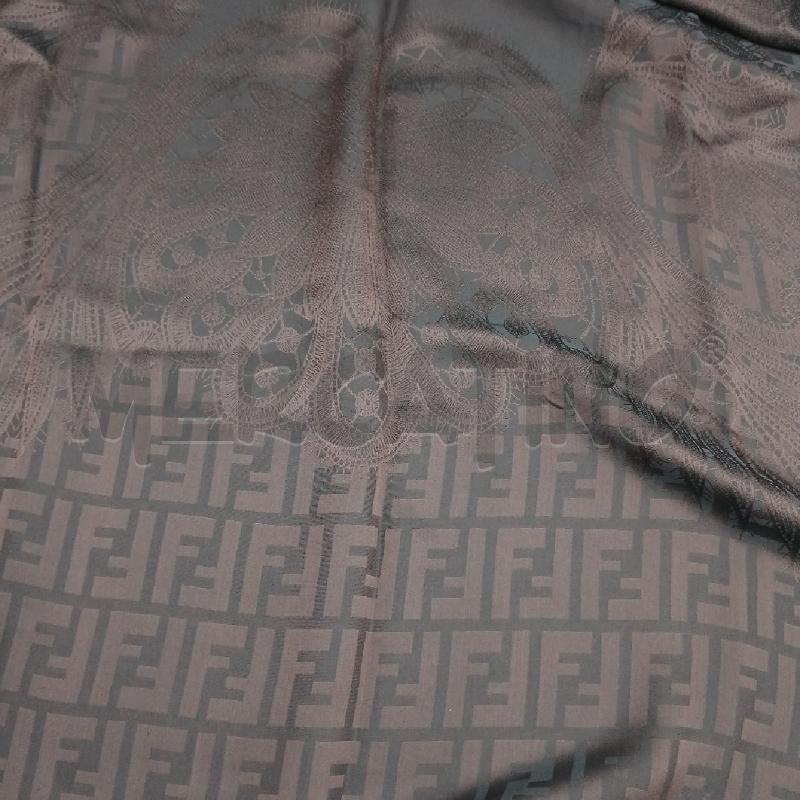 STOLA FENDI MARRONE NERO  | Mercatino dell'Usato Roma garbatella 4
