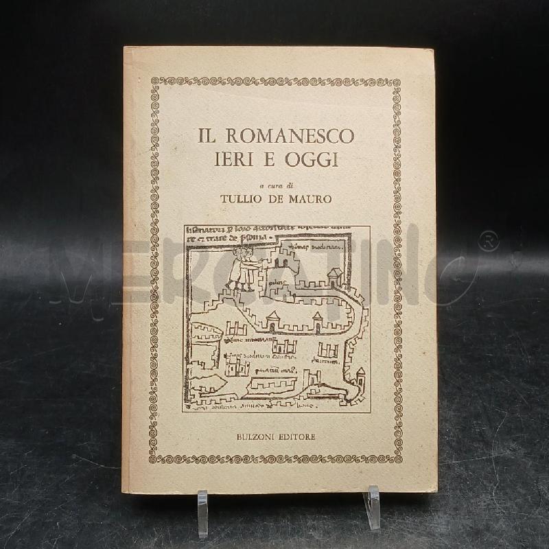 T. DE MAURO IL ROMANESCO IERI E OGGI | Mercatino dell'Usato Roma garbatella 1