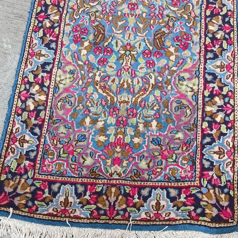 TAPPETO GUIDA FLOREALE F BLU | Mercatino dell'Usato Roma garbatella 2