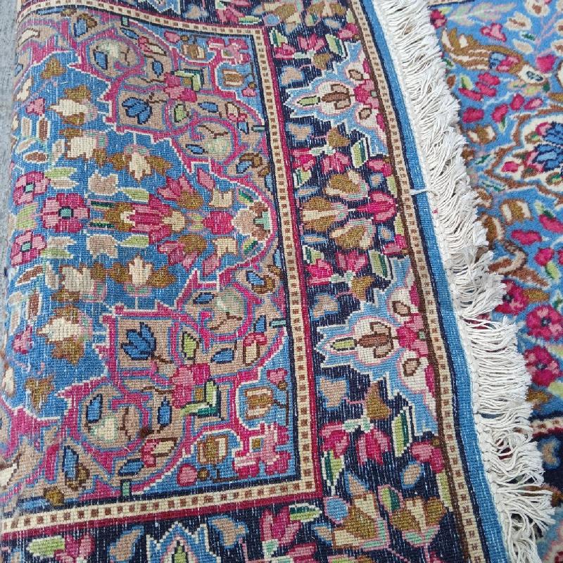 TAPPETO GUIDA FLOREALE F BLU | Mercatino dell'Usato Roma garbatella 4