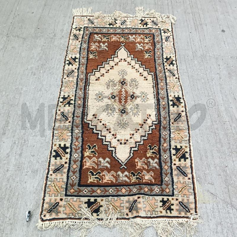TAPPETO GUIDA MARRONE BEIGE 79*160 | Mercatino dell'Usato Roma garbatella 1
