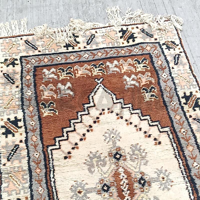 TAPPETO GUIDA MARRONE BEIGE 79*160 | Mercatino dell'Usato Roma garbatella 3