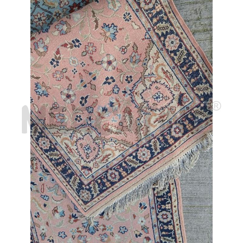 TAPPETO GUIDA ROSA FIORI BLU  | Mercatino dell'Usato Roma garbatella 5