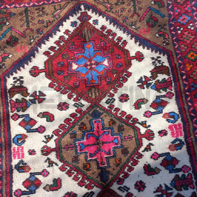 TAPPETO ROMBI DISEGNI ROSA/AZZURRI | Mercatino dell'Usato Roma garbatella 2
