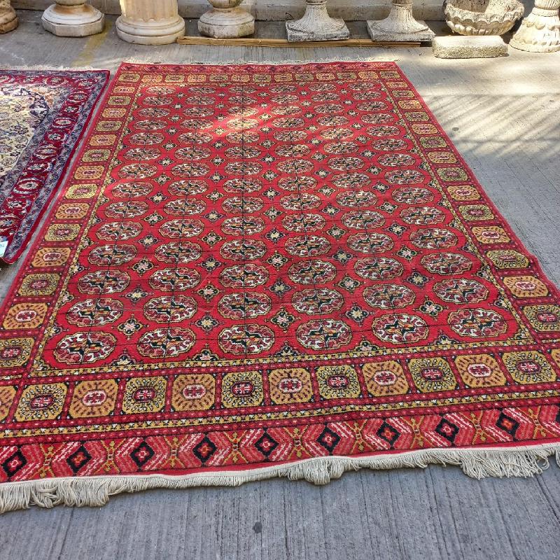 TAPPETO ROSSO ARANCIONE 290 X 178 CM  | Mercatino dell'Usato Roma garbatella 1