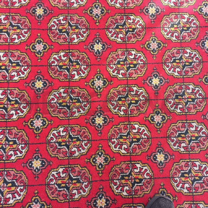 TAPPETO ROSSO ARANCIONE 290 X 178 CM  | Mercatino dell'Usato Roma garbatella 2