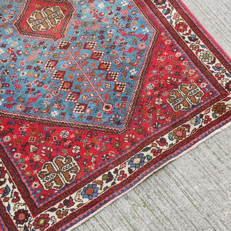 TAPPETO ROSSO ESAGONO CELESTE | Mercatino dell'Usato Roma garbatella 3