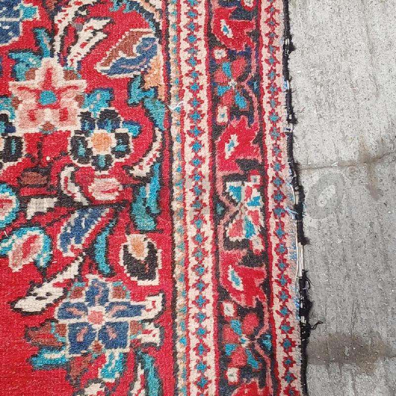 TAPPETO ROSSO FIORI | Mercatino dell'Usato Roma garbatella 4