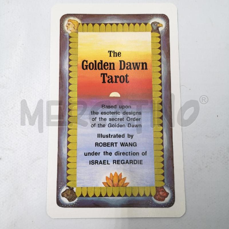 TAROCCHI GOLDEN DAWN TAROT DECK WANG | Mercatino dell'Usato Roma garbatella 2
