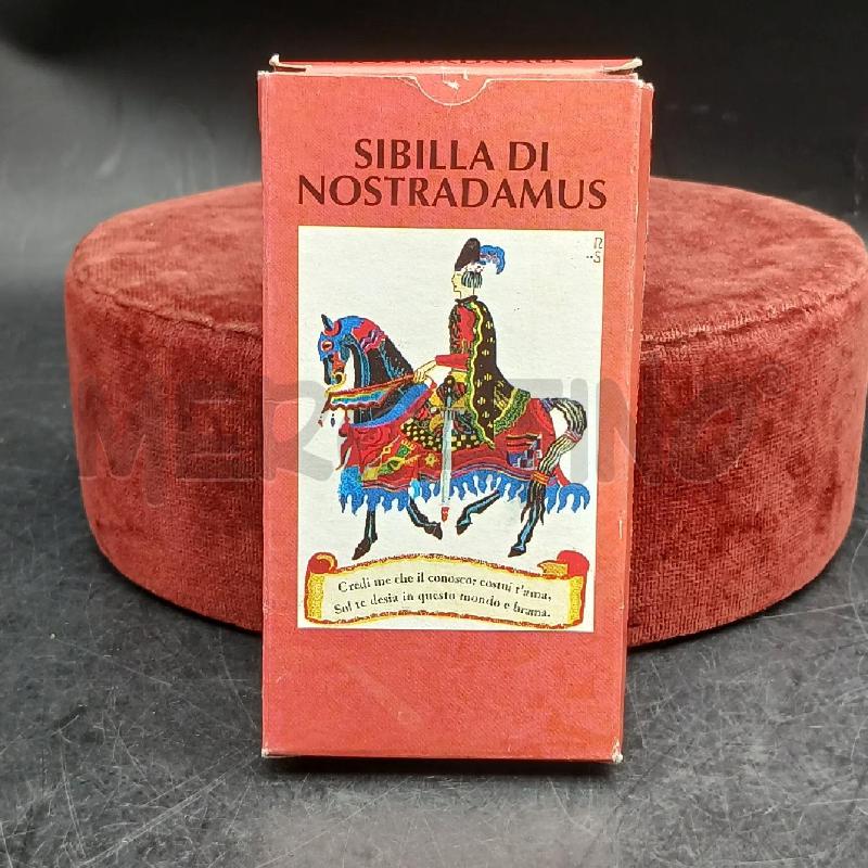TAROCCHI SIBILLA DI NOSTRADAMUS  | Mercatino dell'Usato Roma garbatella 1