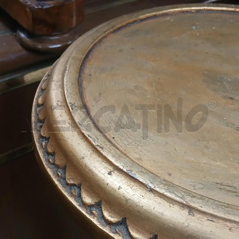 TAVOLINO ALZATA DORATO  | Mercatino dell'Usato Roma garbatella 3