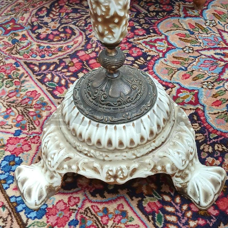 TAVOLINO CERAMICA FIORI  | Mercatino dell'Usato Roma garbatella 3