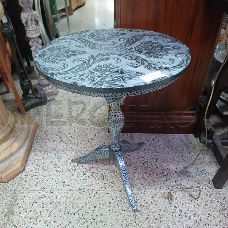 TAVOLINO DECORO FOGLIE | Mercatino dell'Usato Roma garbatella 1