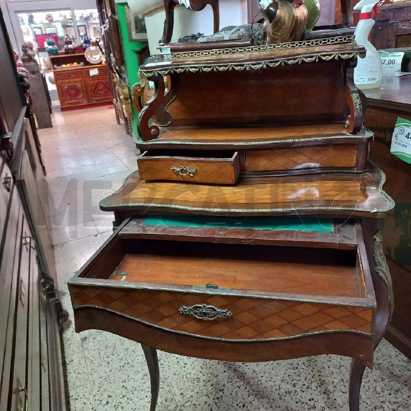 TAVOLINO INTARSIATO 1C +ALZATA BORDO MET | Mercatino dell'Usato Roma garbatella 4