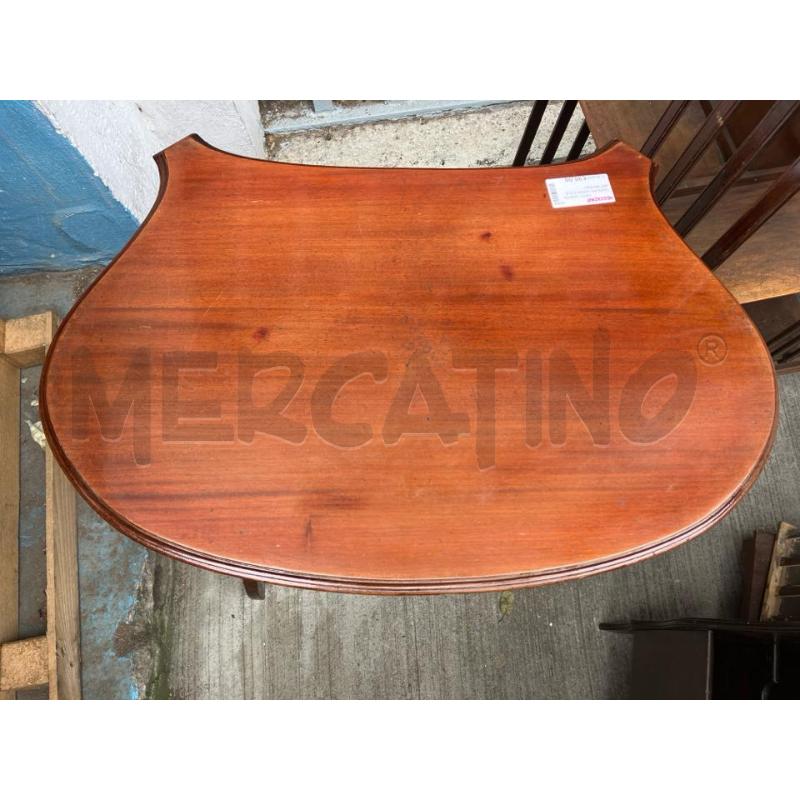 TAVOLINO LEGNO STILE ART NOVEAU | Mercatino dell'Usato Roma garbatella 2