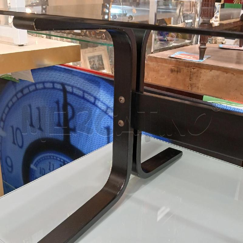 TAVOLINO P/VETRO NERO | Mercatino dell'Usato Roma garbatella 2