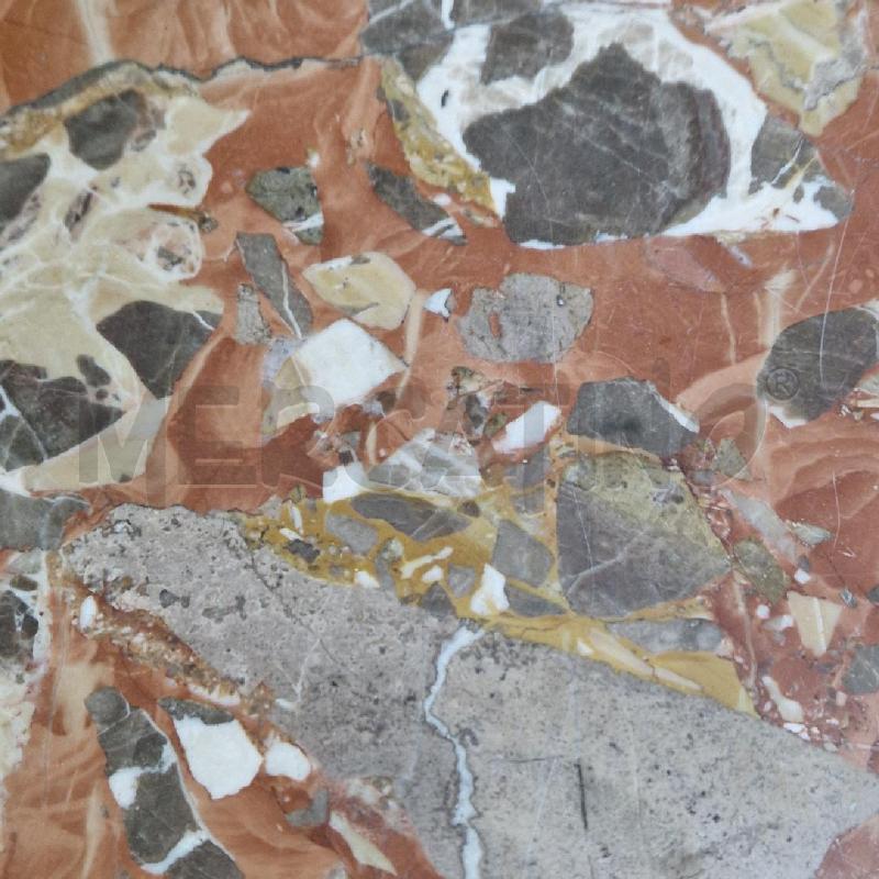 TAVOLINO PIAVO MARMO OVALE RUGINE | Mercatino dell'Usato Roma garbatella 3
