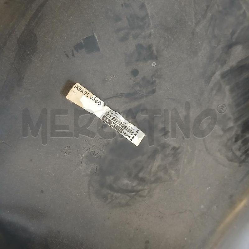 TAVOLINO PLASTICA NERO  | Mercatino dell'Usato Roma garbatella 3