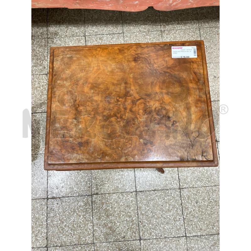 TAVOLINO RADICA DA LAVORO | Mercatino dell'Usato Roma garbatella 2