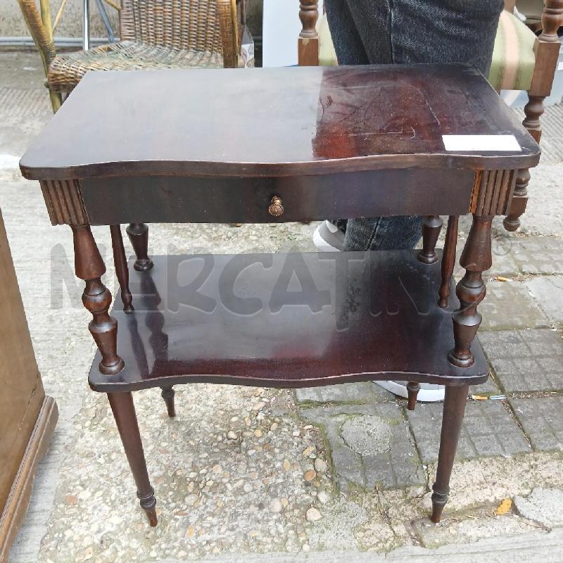 TAVOLINO RETTANGOLARE 1CASSETTO | Mercatino dell'Usato Roma garbatella 1
