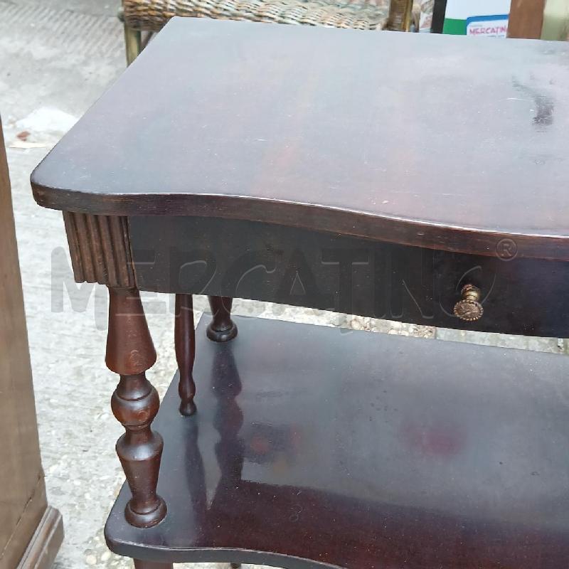 TAVOLINO RETTANGOLARE 1CASSETTO | Mercatino dell'Usato Roma garbatella 2