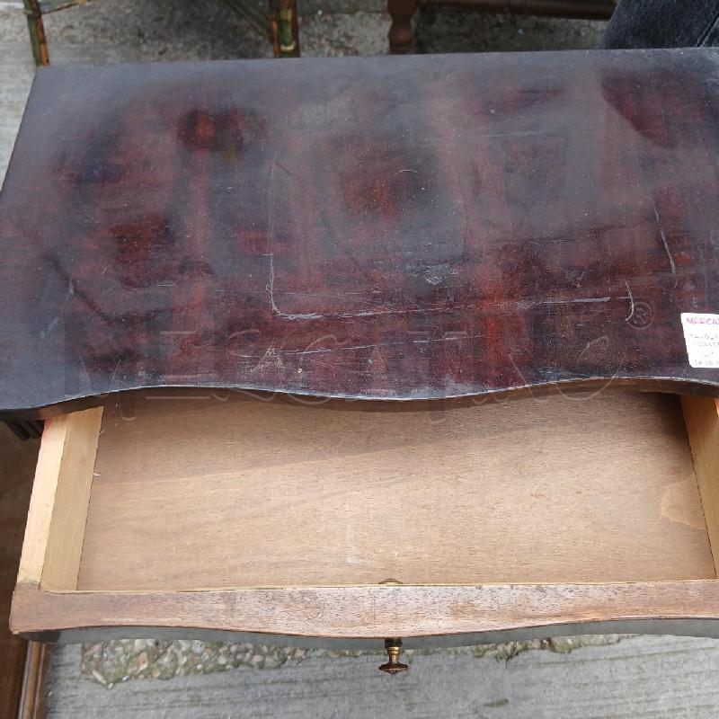 TAVOLINO RETTANGOLARE 1CASSETTO | Mercatino dell'Usato Roma garbatella 3
