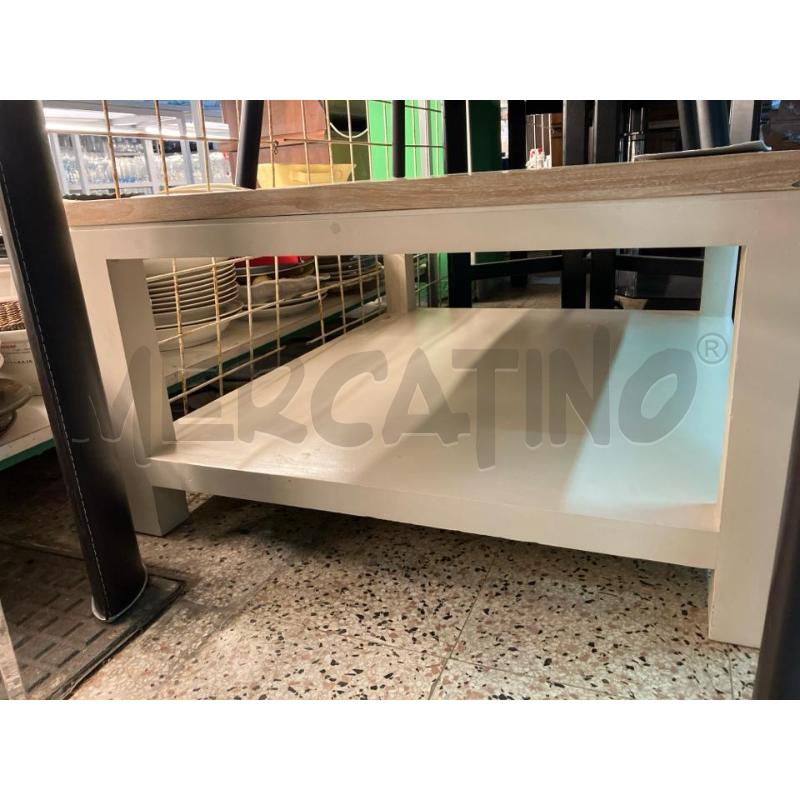 TAVOLINO RETTANGOLARE SHABBY | Mercatino dell'Usato Roma garbatella 2