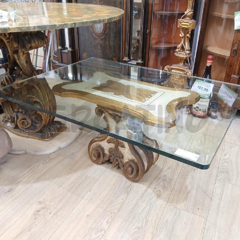 TAVOLINO SALOTTO BASE LEGNO  | Mercatino dell'Usato Roma garbatella 1