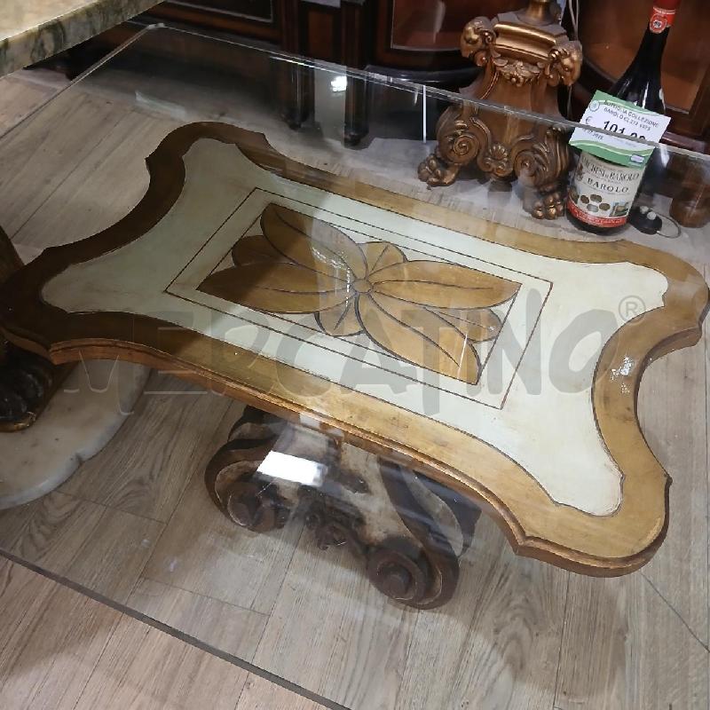 TAVOLINO SALOTTO BASE LEGNO  | Mercatino dell'Usato Roma garbatella 2