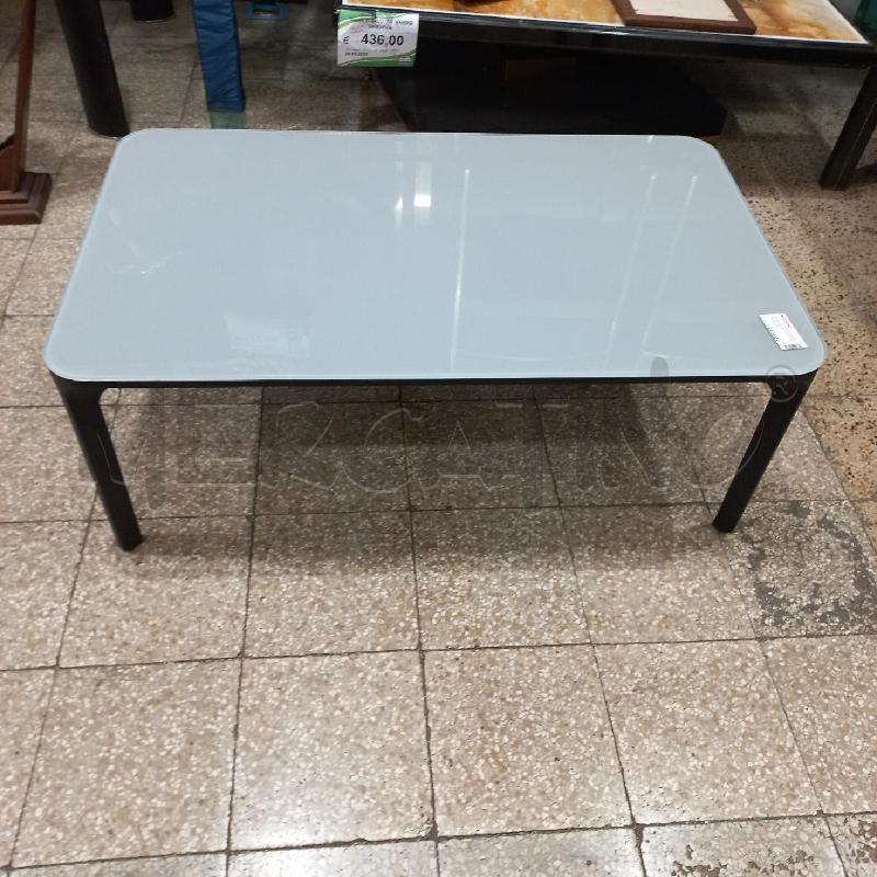 TAVOLINO SALOTTO P/VETRO SATIN | Mercatino dell'Usato Roma garbatella 1