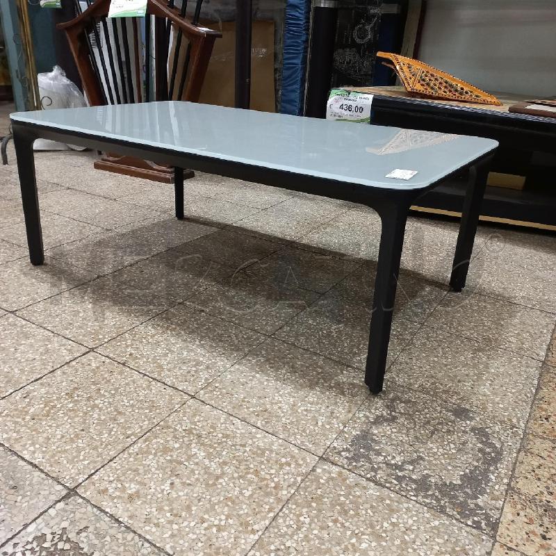 TAVOLINO SALOTTO P/VETRO SATIN | Mercatino dell'Usato Roma garbatella 3